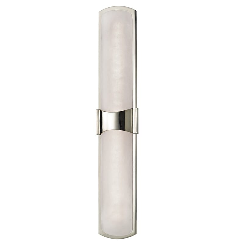 Hudson Valley Valencia 26" Wall Sconce in Polished Nickel