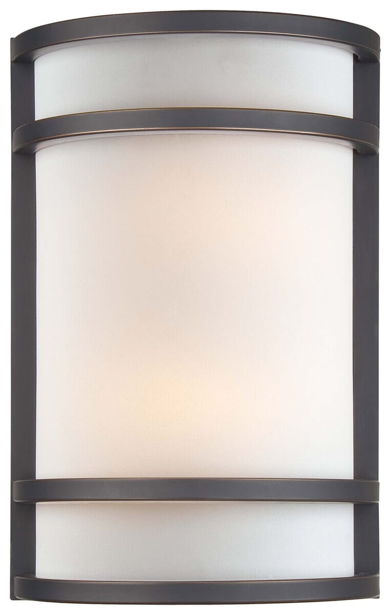 Minka Lavery 2-Light 12" Wall Sconce in Dark Restoration Bronze