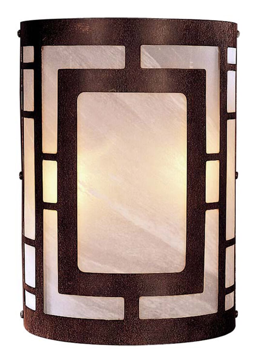 Minka Lavery 2-Light Wall Sconce in Nutmeg