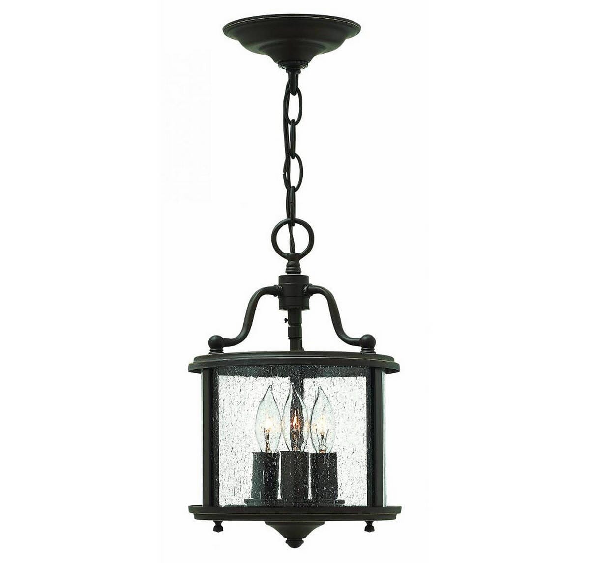 Hinkley Gentry Hanging Foyer Ceiling Light in Olde Bronze