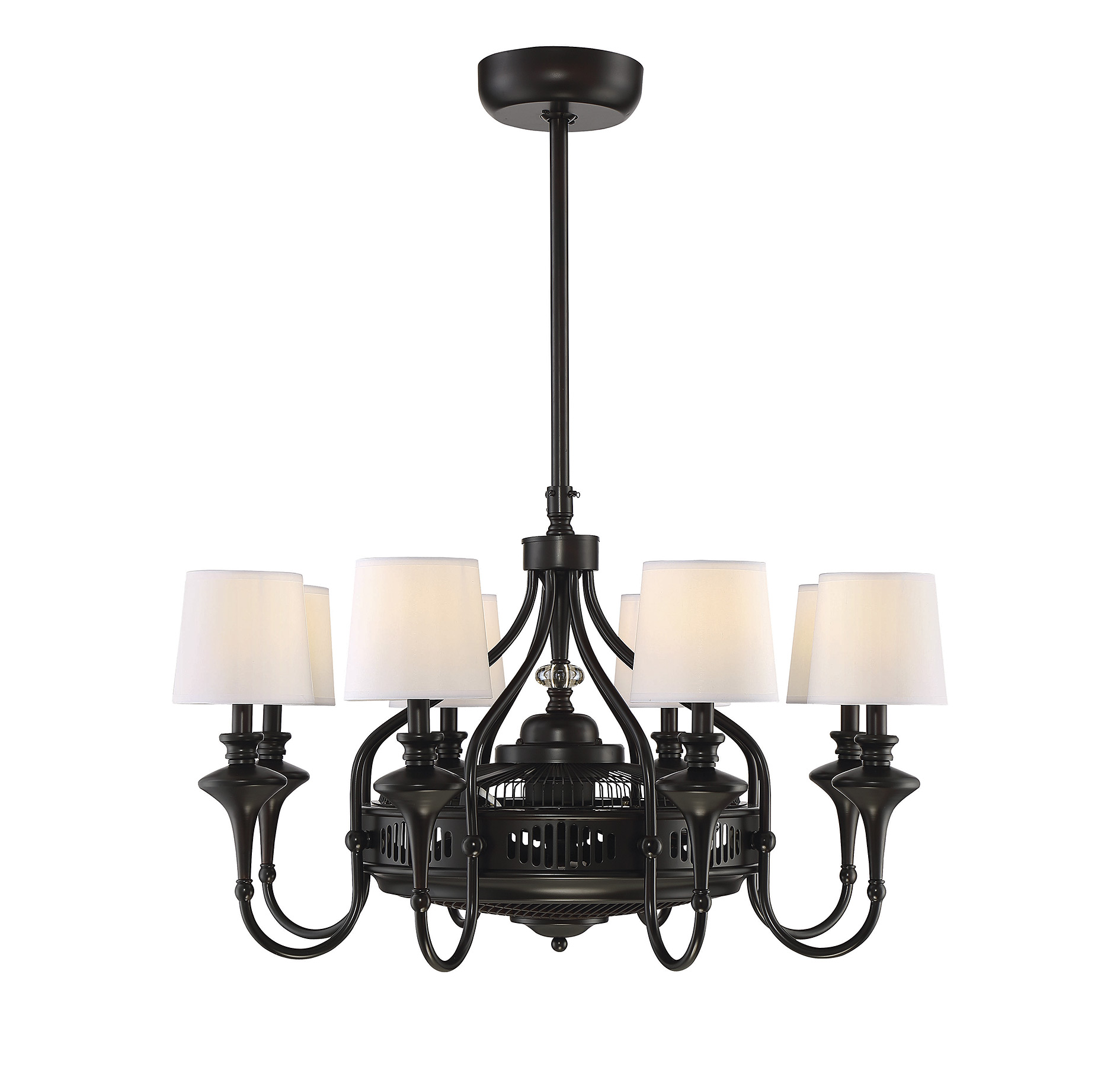 Savoy House Brisa 8-Light Fandelier in English Bronze