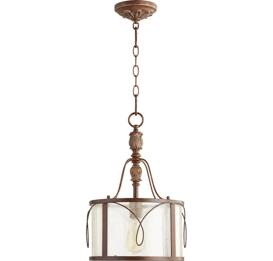 Quorum Salento 12" Pendant Light in Vintage Copper