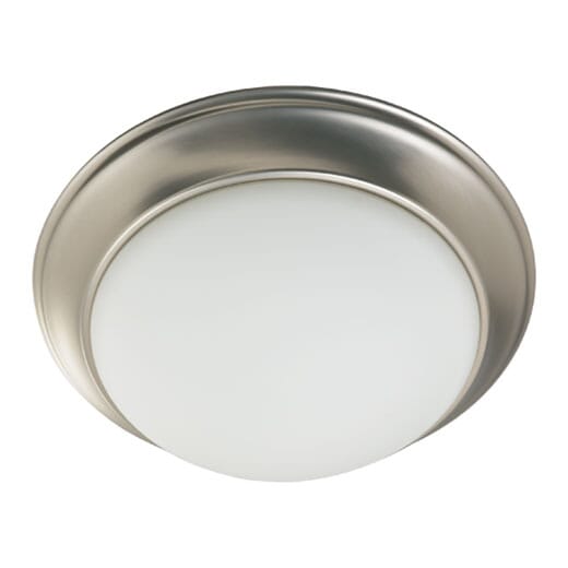 Quorum Quorum Home 3-Light 17" Ceiling Light in Satin Nickel