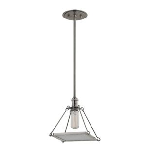 Hudson Valley Thorndike 9" Pendant Light in Historical Nickel