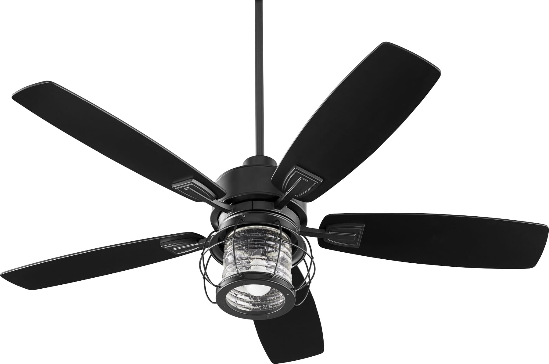 Quorum Galveston 52" Indoor Ceiling Fan in Noir