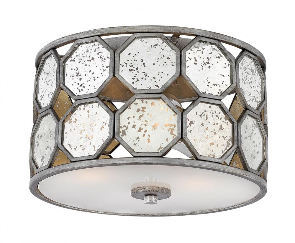 Hinkley Lara 3-Light Ceiling Light in Brushed Silver