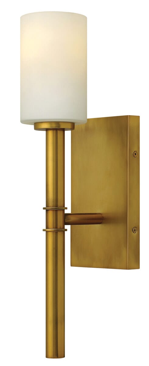 Hinkley Margeaux 1-Light Sconce in Vintage Brass