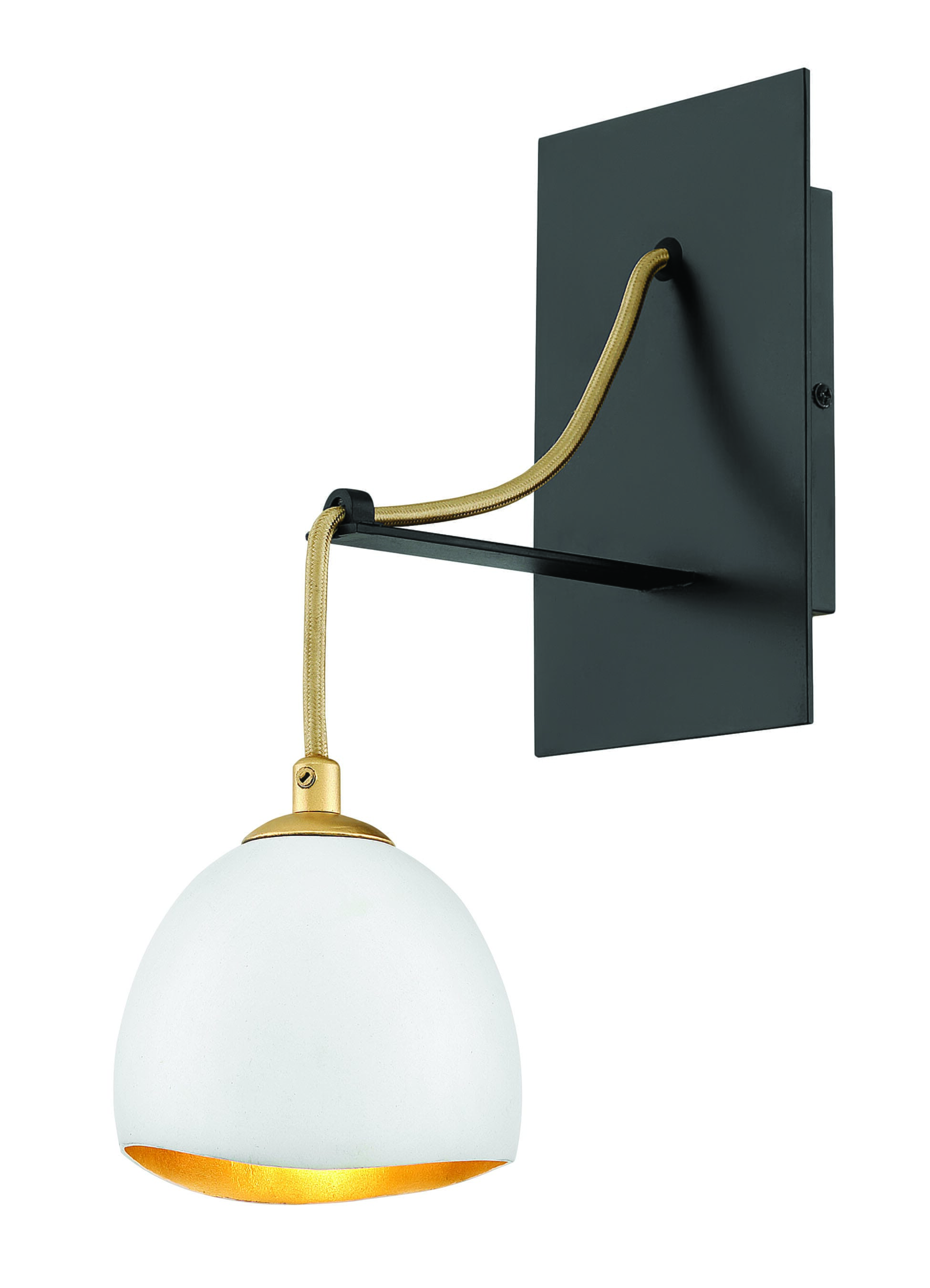 Hinkley Nula by Lisa McDennon 1-Light Sconce in Shell White