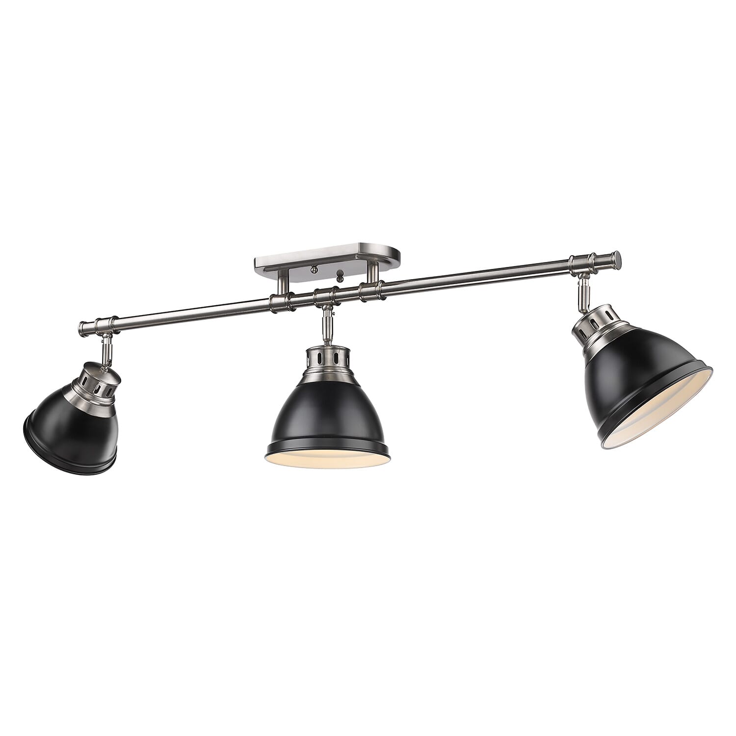 Golden Duncan 3-Light 35" Ceiling Light in Pewter