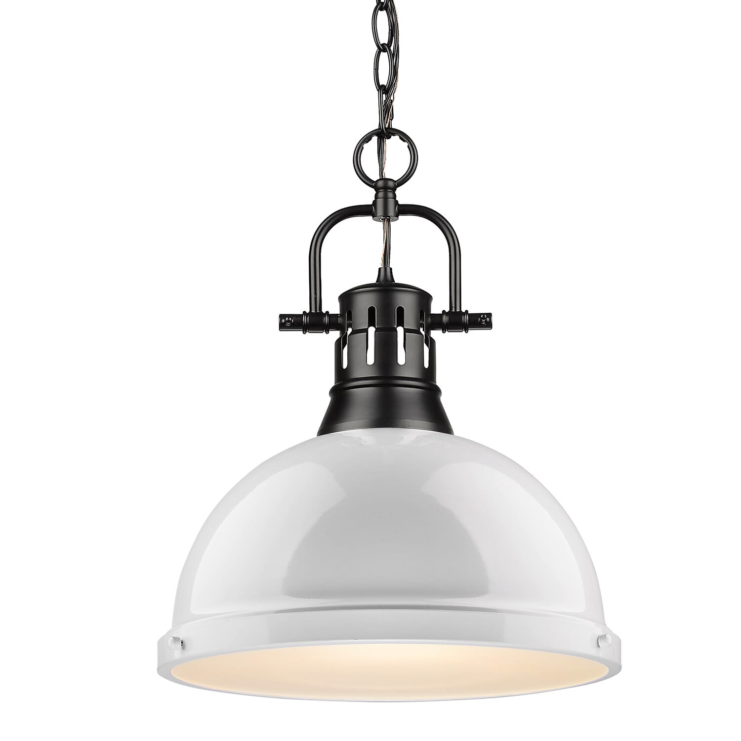 Golden Duncan 17" Pendant Light in Black