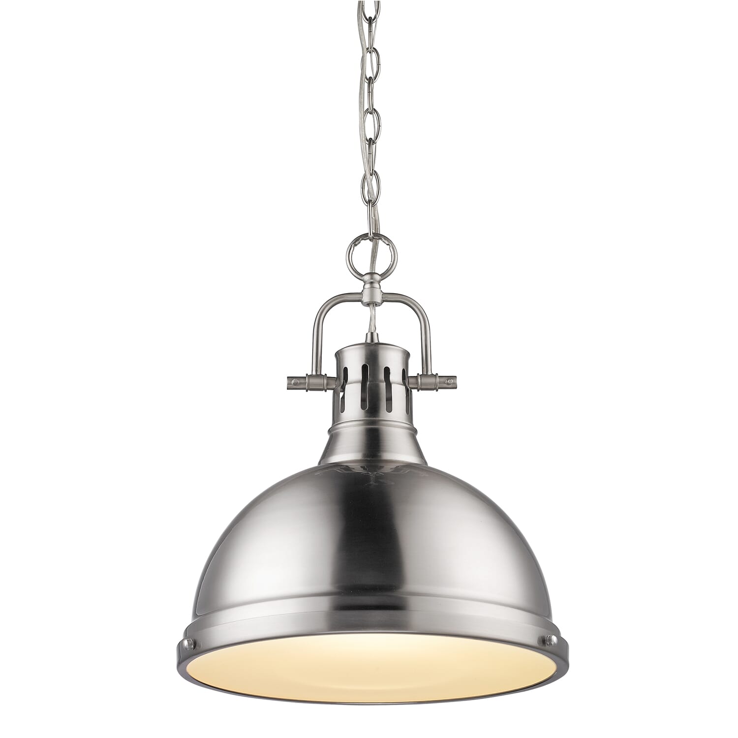 Golden Duncan 17" Pendant Light in Pewter