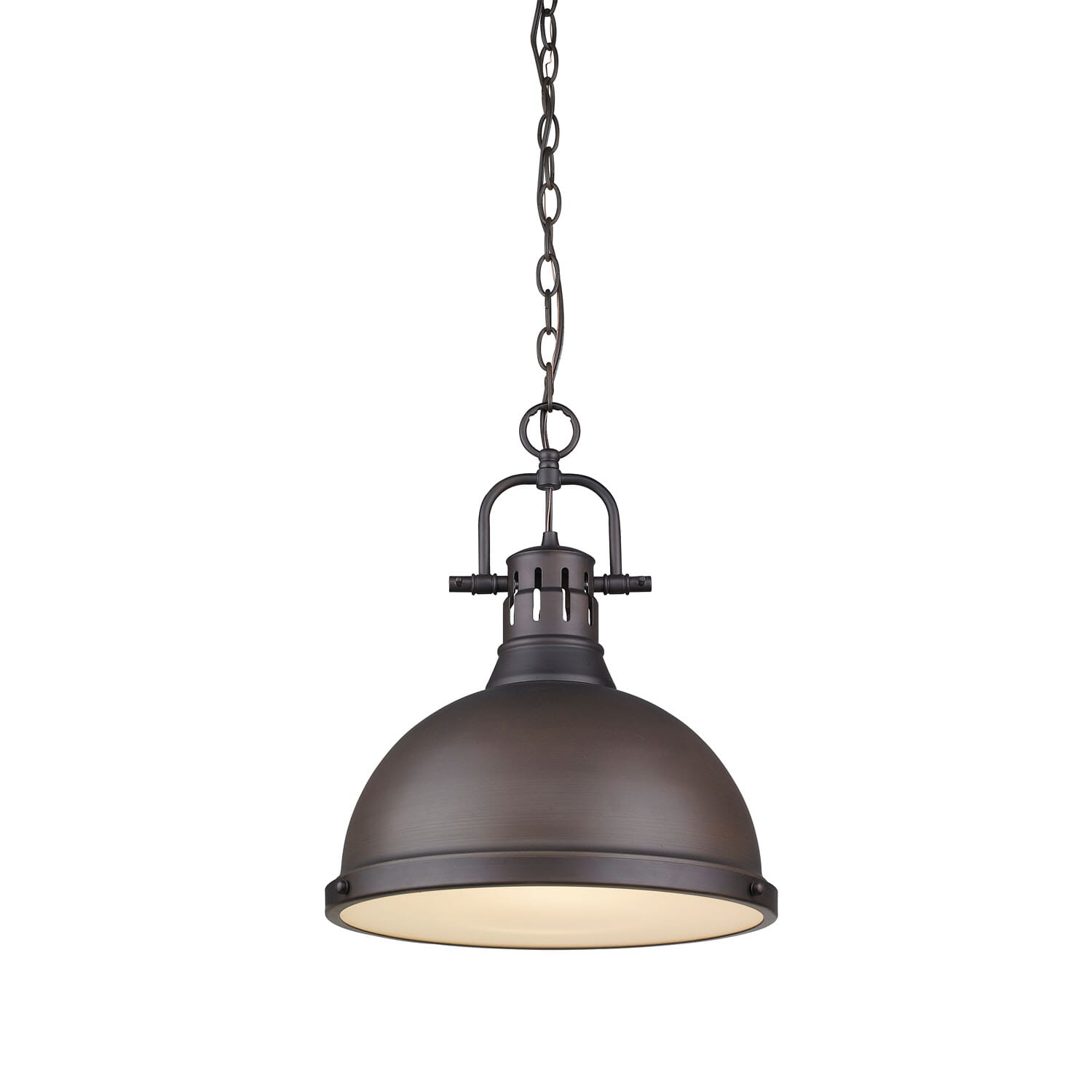 Golden Duncan 17" Pendant Light in Rubbed Bronze