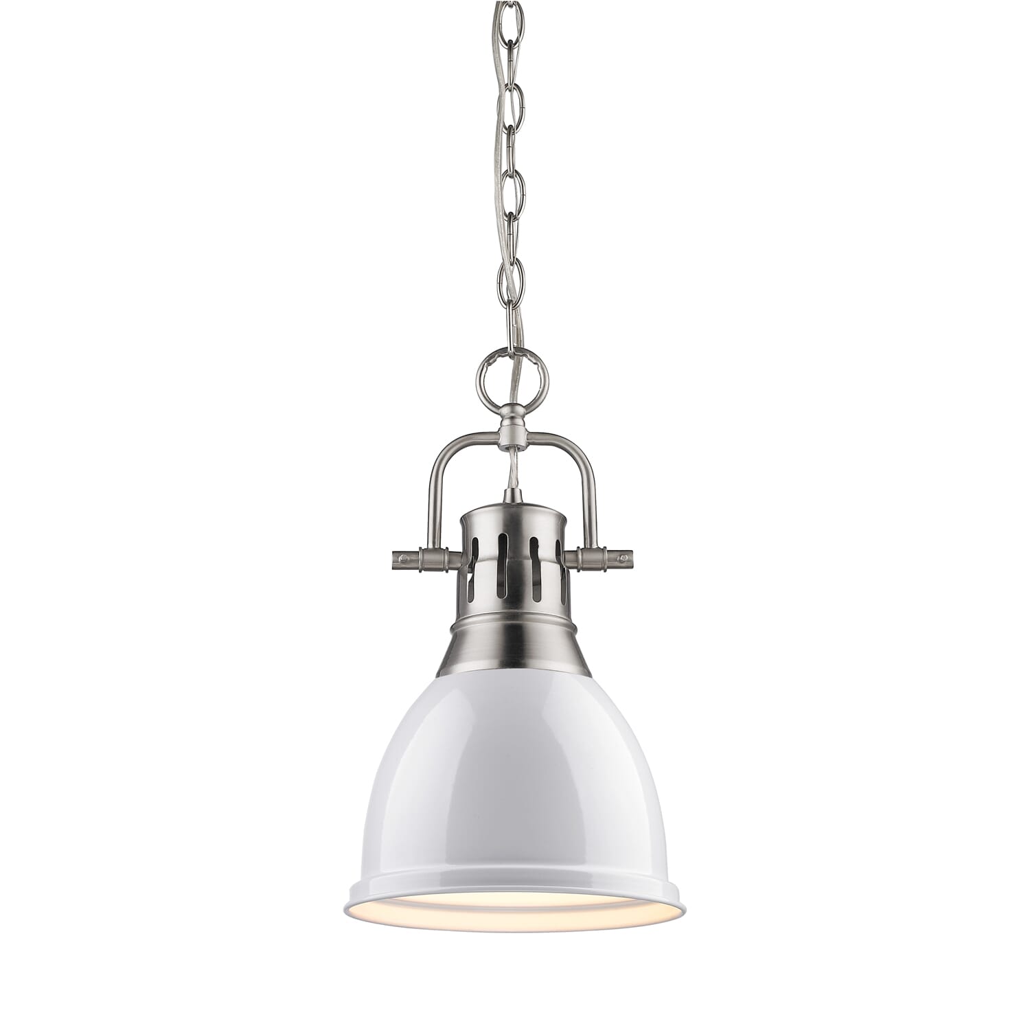 Golden Duncan 17" Mini Pendant in Pewter