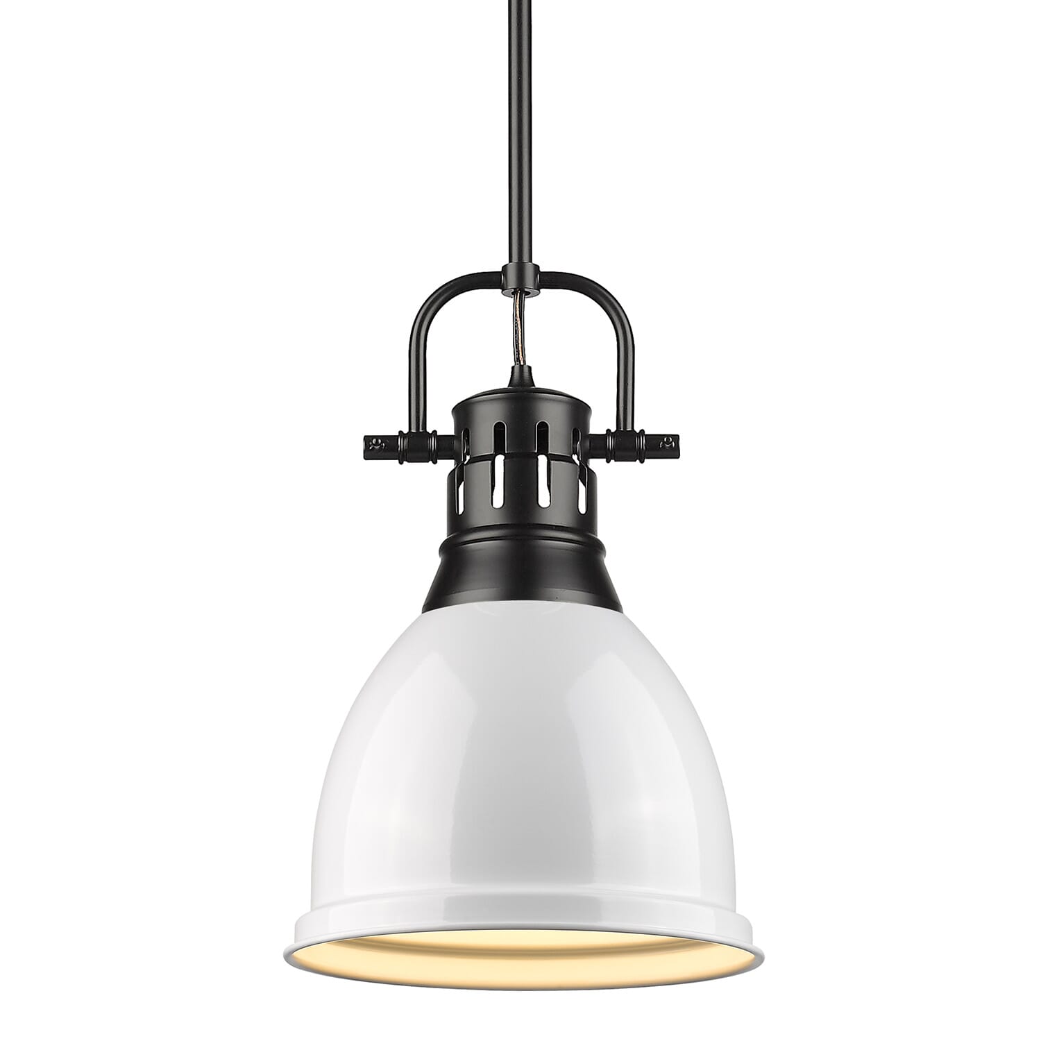 Golden Duncan 14" Mini Pendant in Black