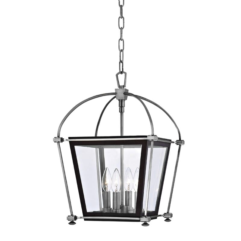 Hudson Valley Hollis 4-Light 19" Pendant Light in Polished Nickel