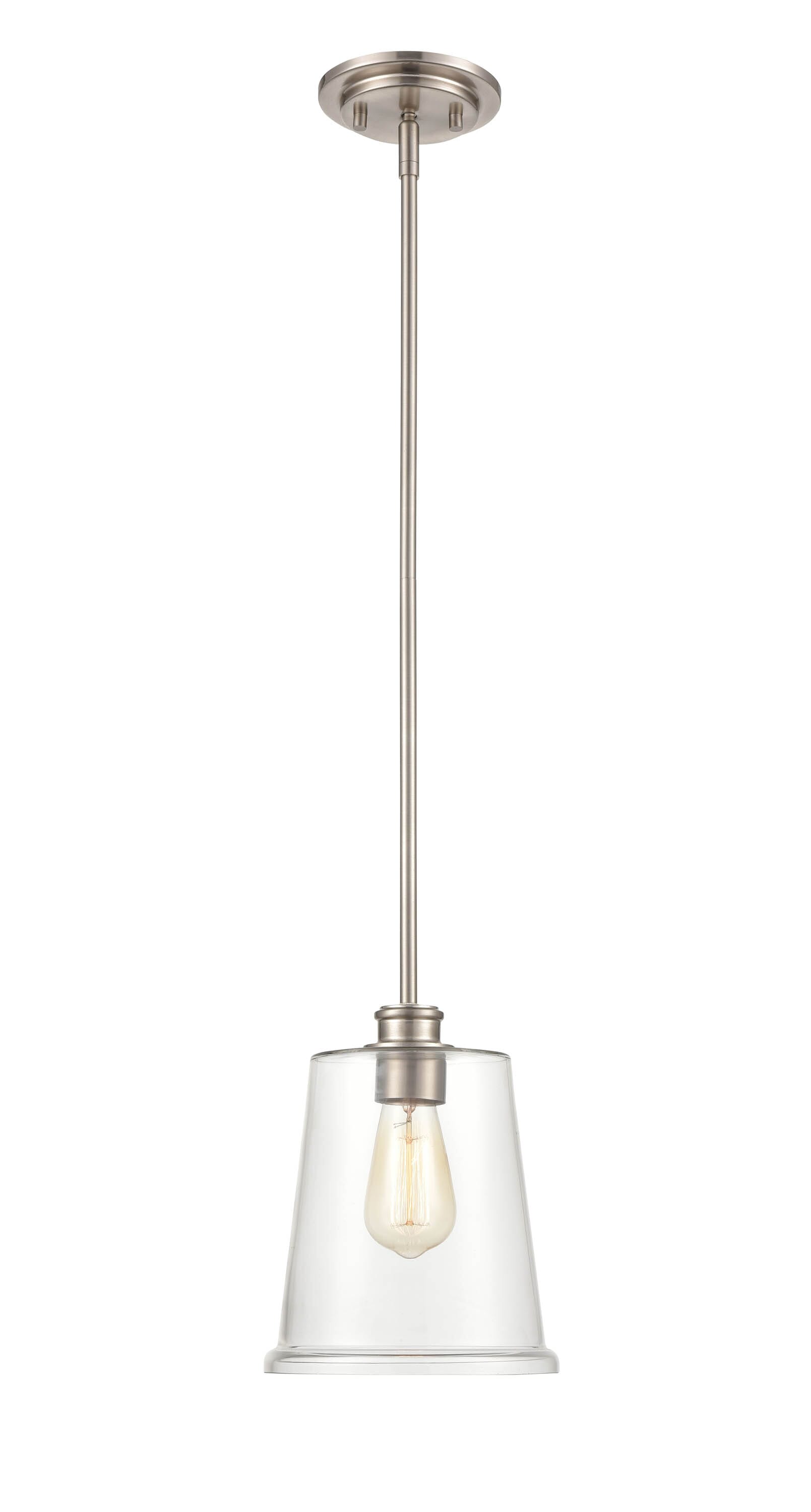 Millennium Forsyth Mini Pendant in Brushed Nickel