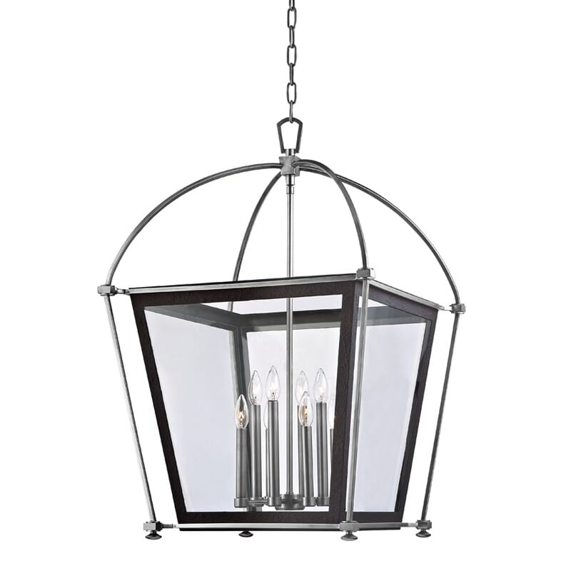 Hudson Valley Hollis 8-Light Chandelier in Polished Nickel