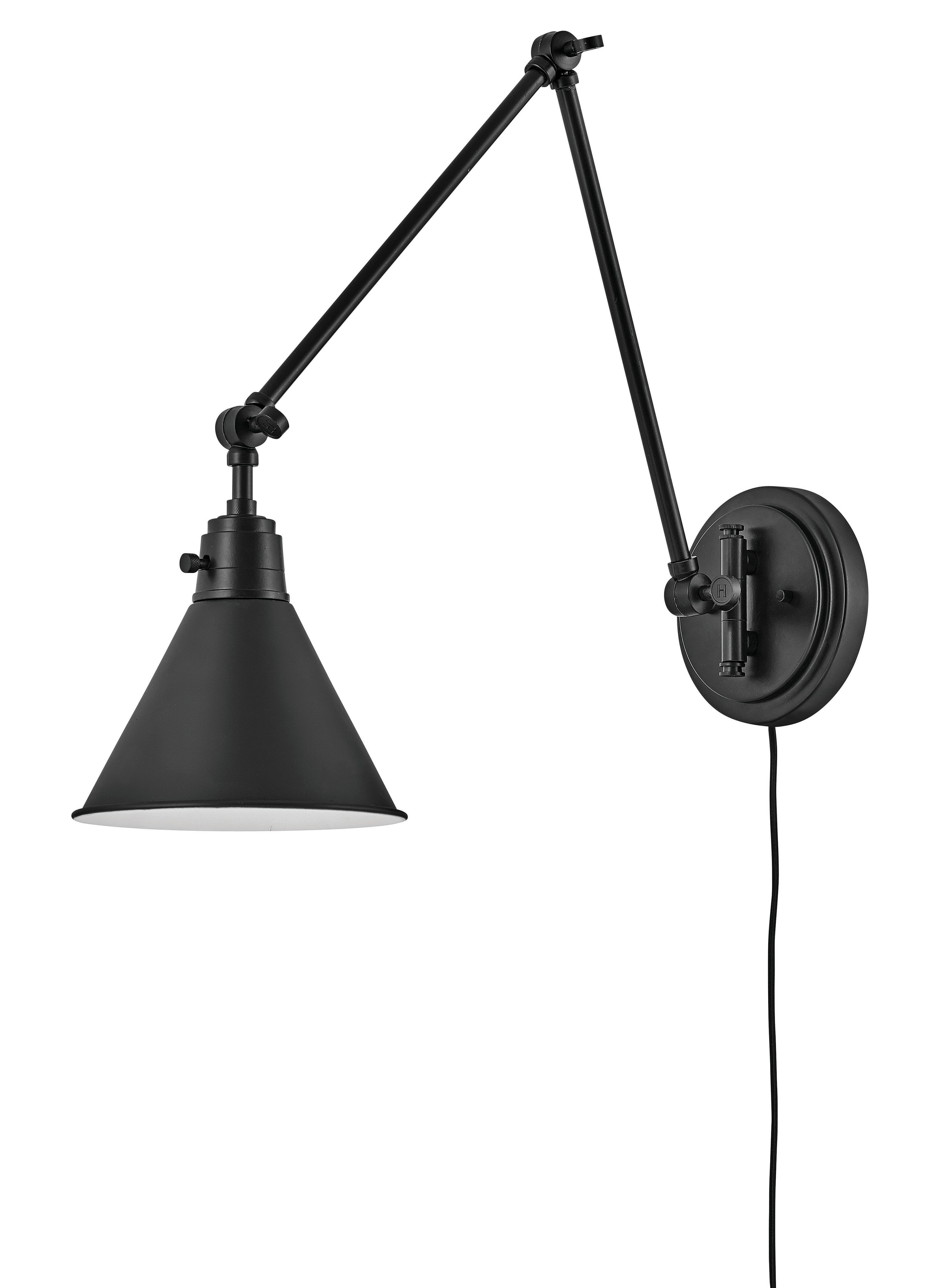 Hinkley Arti Medium Wall Lamp in Black