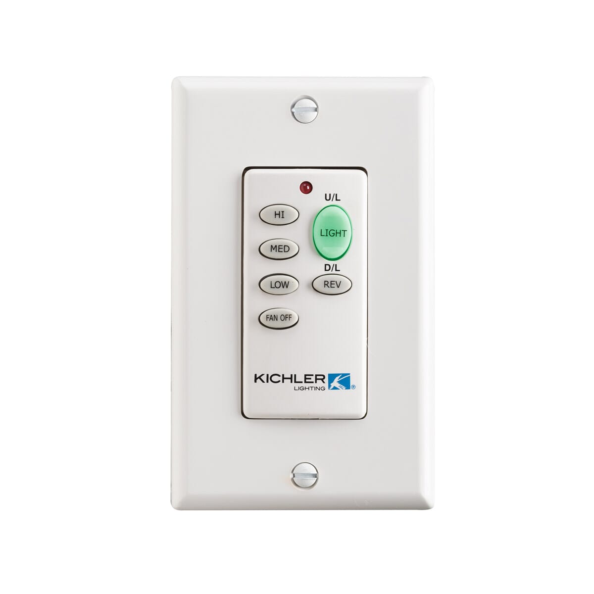 Kichler Fan Accessory Wall Transmitter F-Function in Multiple