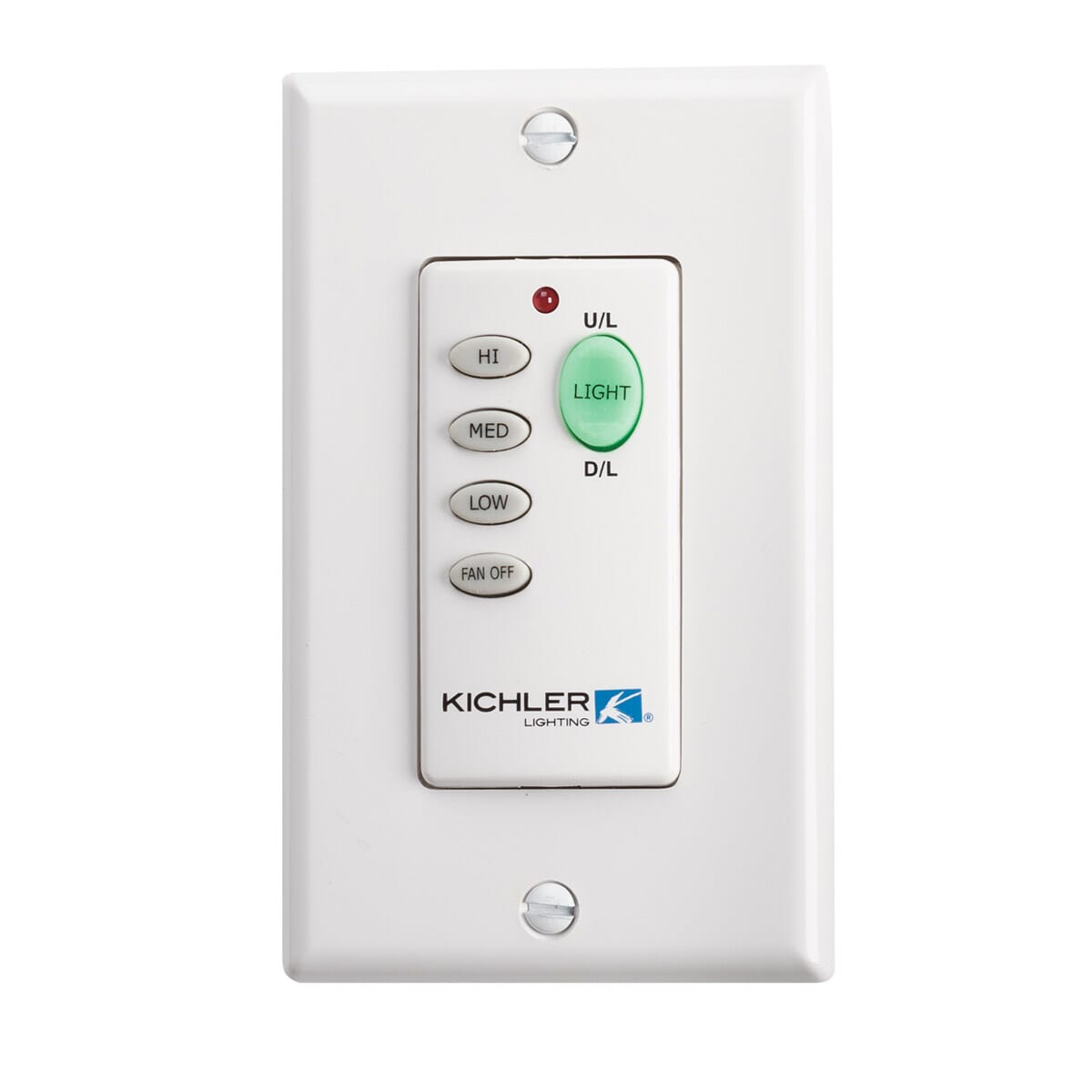 Kichler Fan Accessory Wall Transmitter L-Function in Multiple