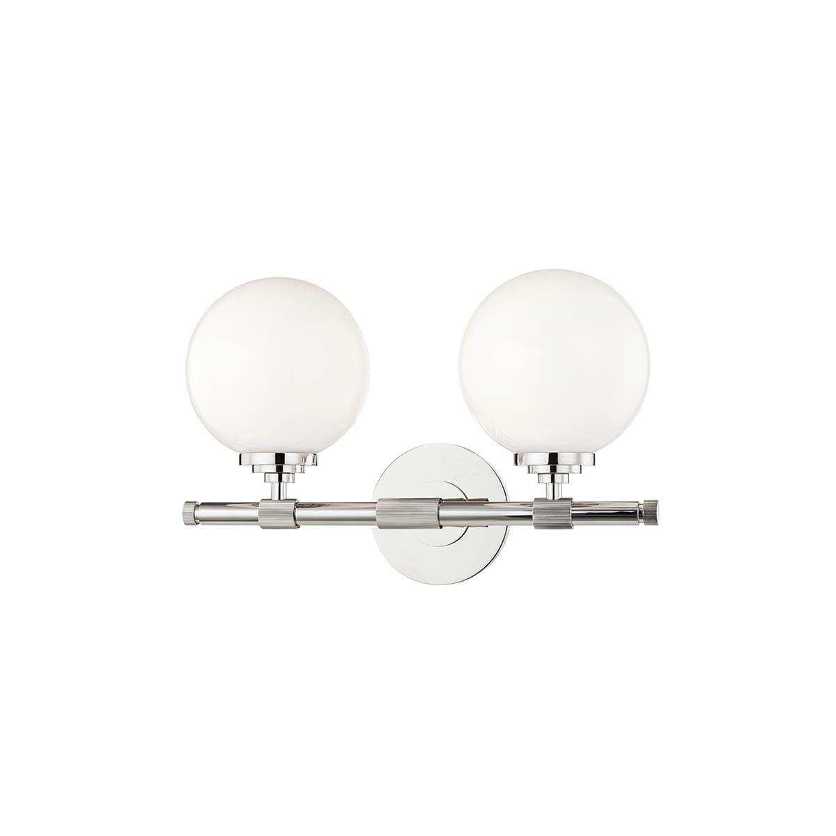 Hudson Valley Bowery Bathroom Vanity Light in Polished Nickel