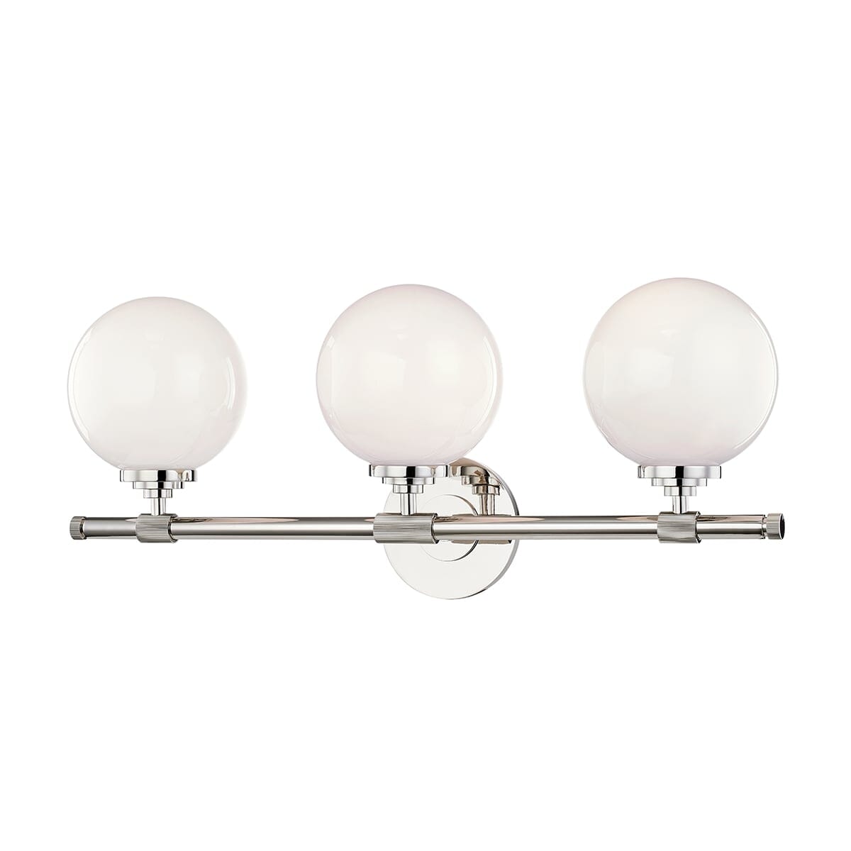 Hudson Valley Bowery Bathroom Vanity Light in Polished Nickel