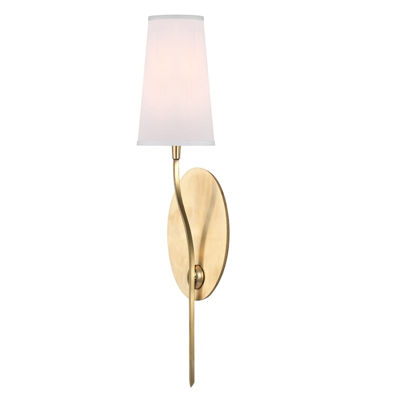 Hudson Valley Rutland 26" Wall Sconce in Aged Brass