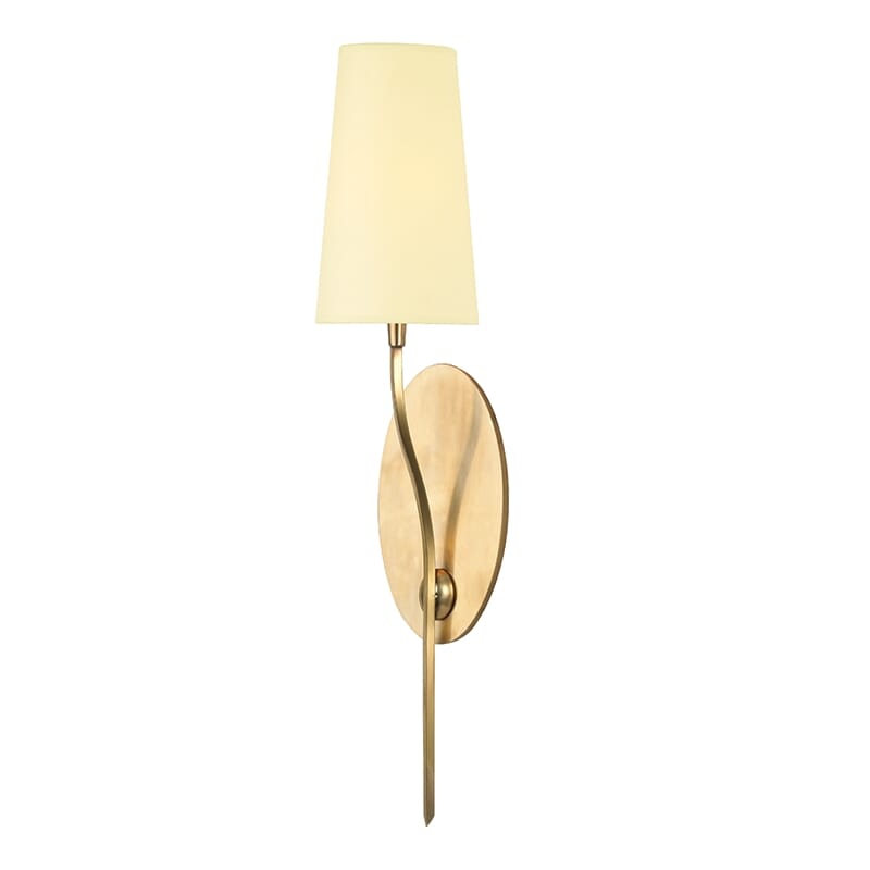 Hudson Valley Rutland 26" Wall Sconce in Aged Brass