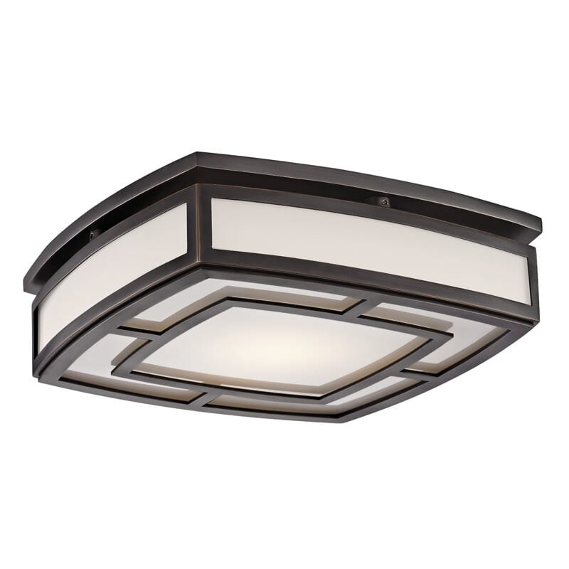 Hudson Valley Elmore Ceiling Light in Old Bronze