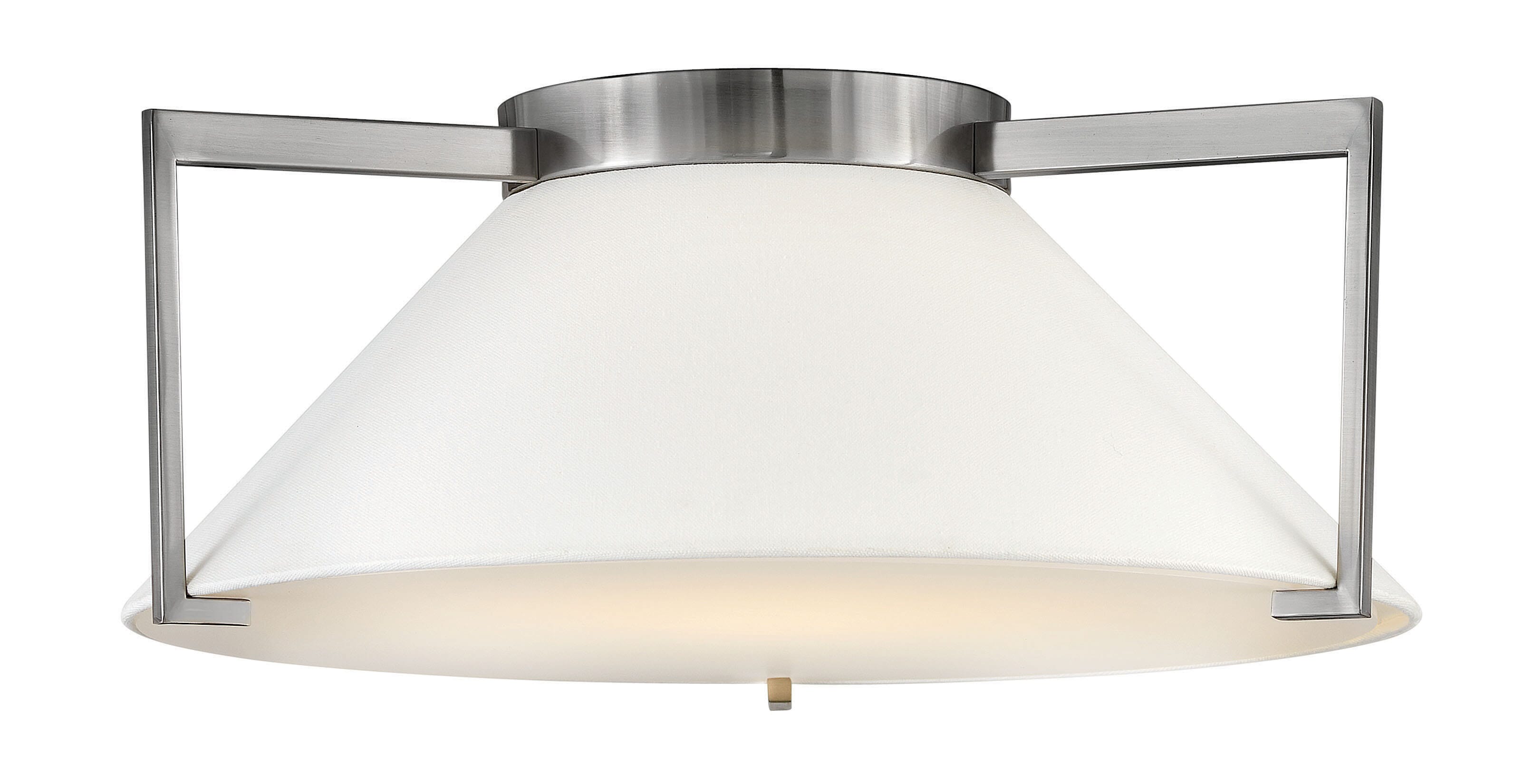 Hinkley Calla LED Ceiling Light in Antique Nickel