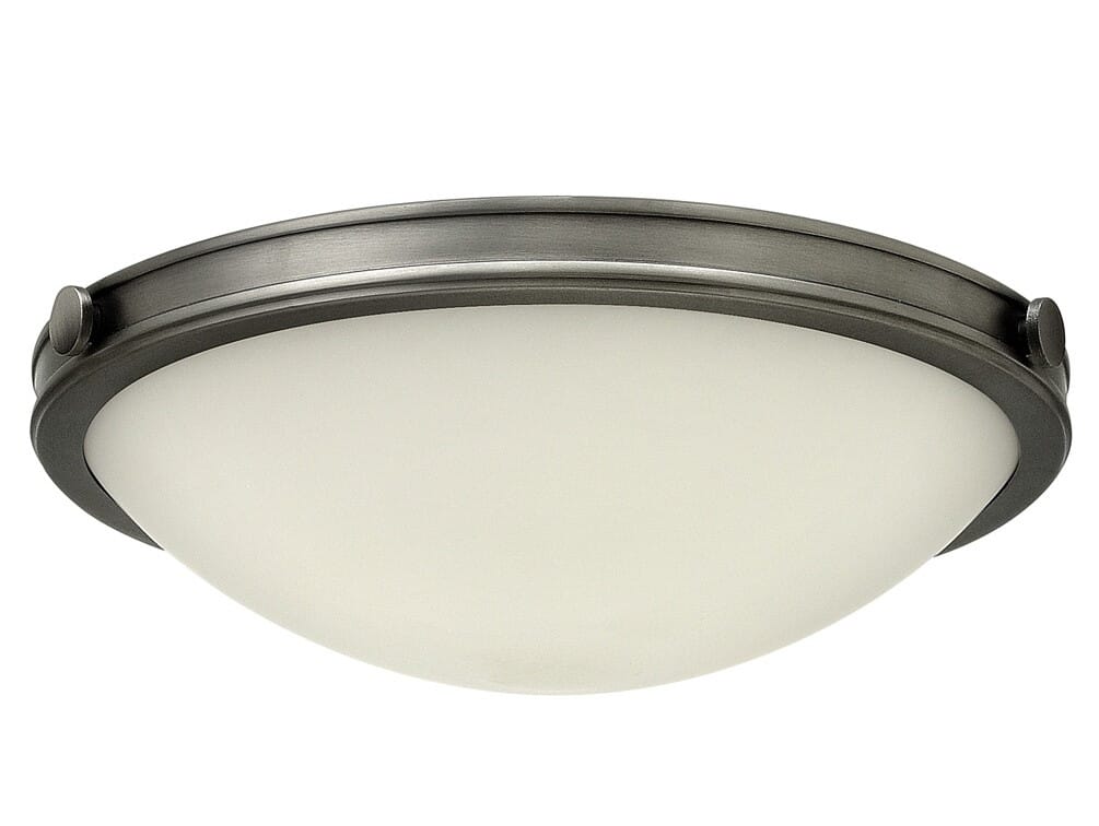 Hinkley Maxwell LED Small Ceiling Light in Antique Nickel