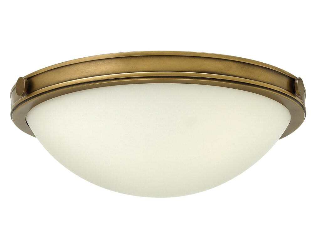 Hinkley Maxwell LED Small Ceiling Light in Heritage Brass