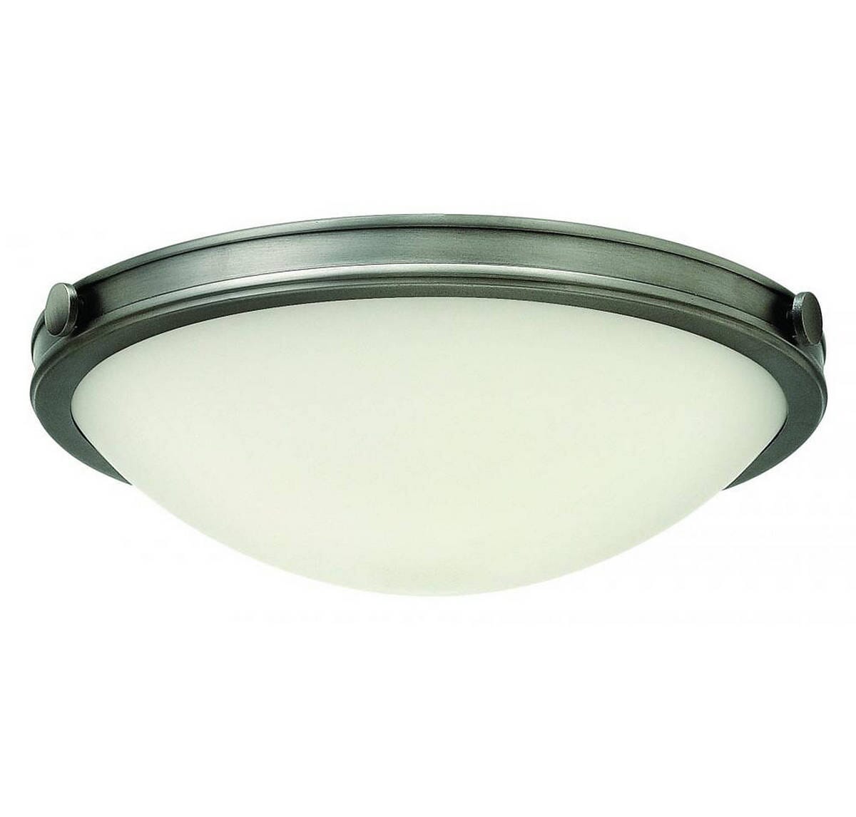 Hinkley Maxwell 3-Light Ceiling Light in Antique Nickel