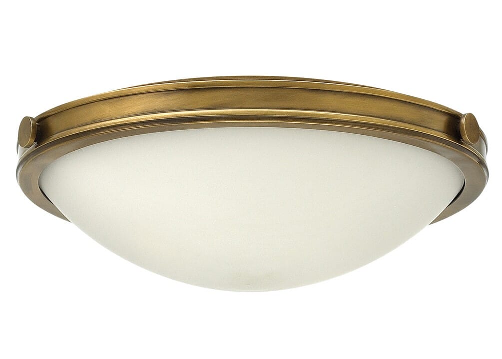 Hinkley Maxwell LED Ceiling Light in Heritage Brass