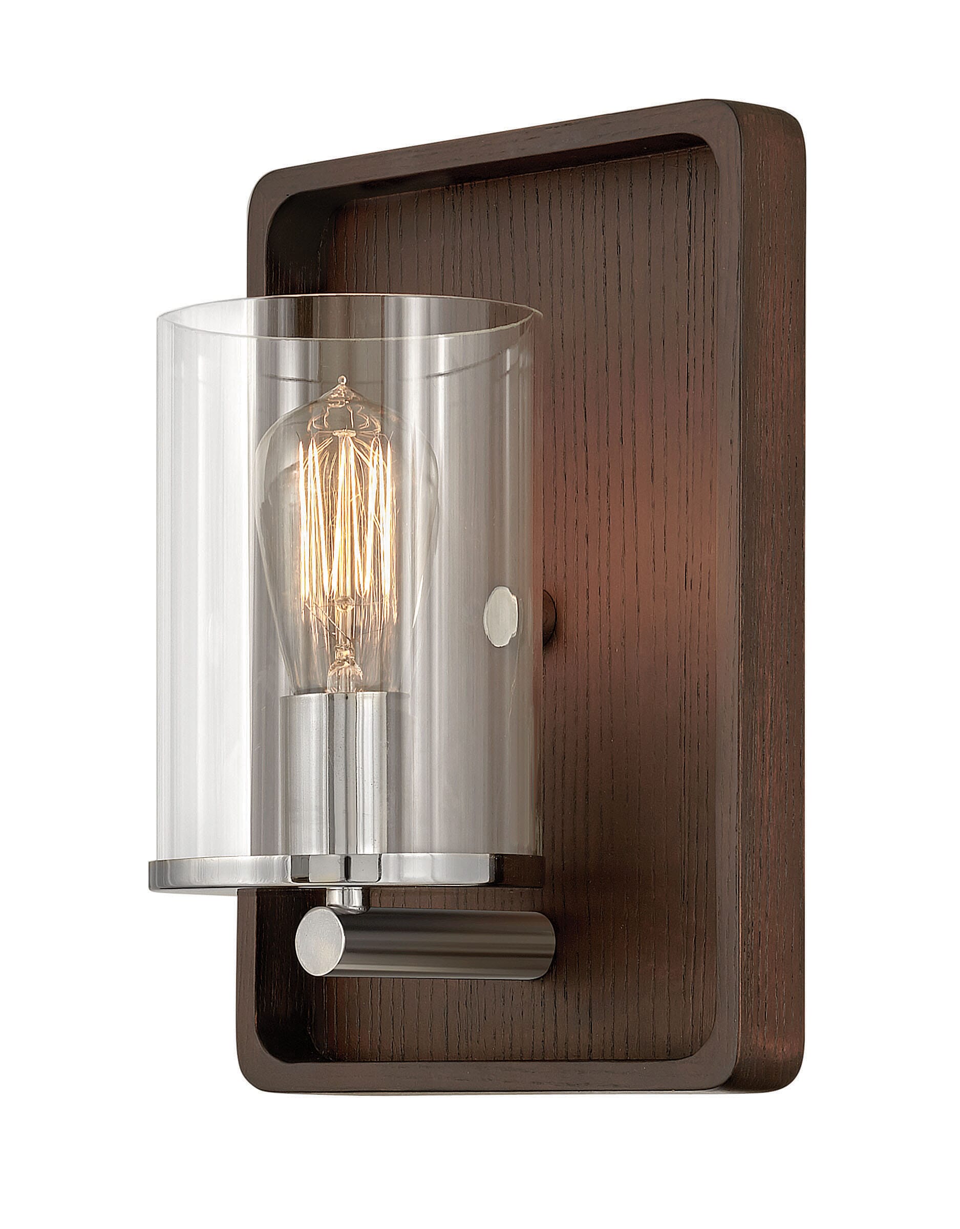 Hinkley Eton 12" Wall Sconce in Dark Walnut