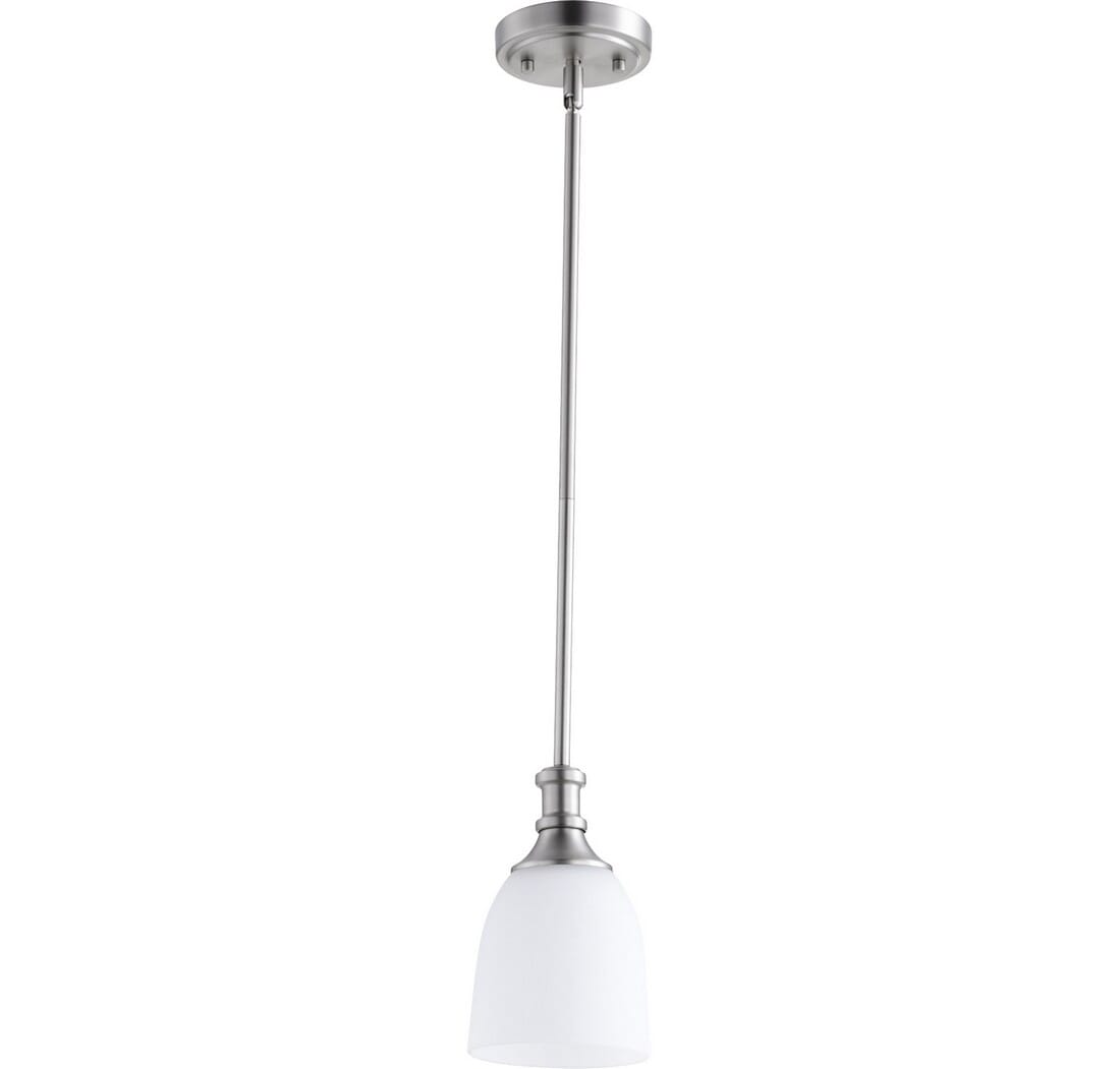 Quorum Richmond Pendant Light in Satin Nickel