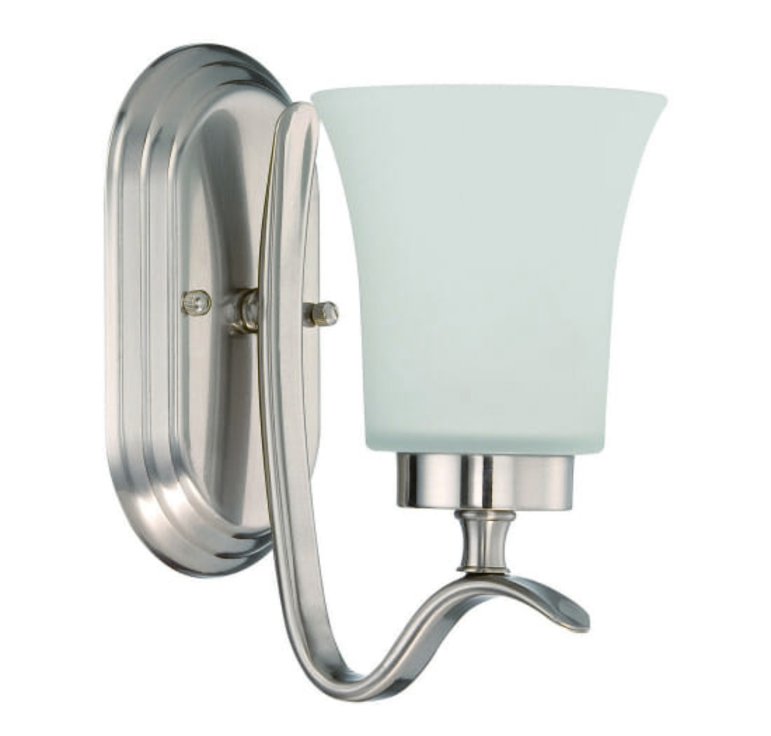 Craftmade Northlake 7" Wall Sconce in Satin Nickel