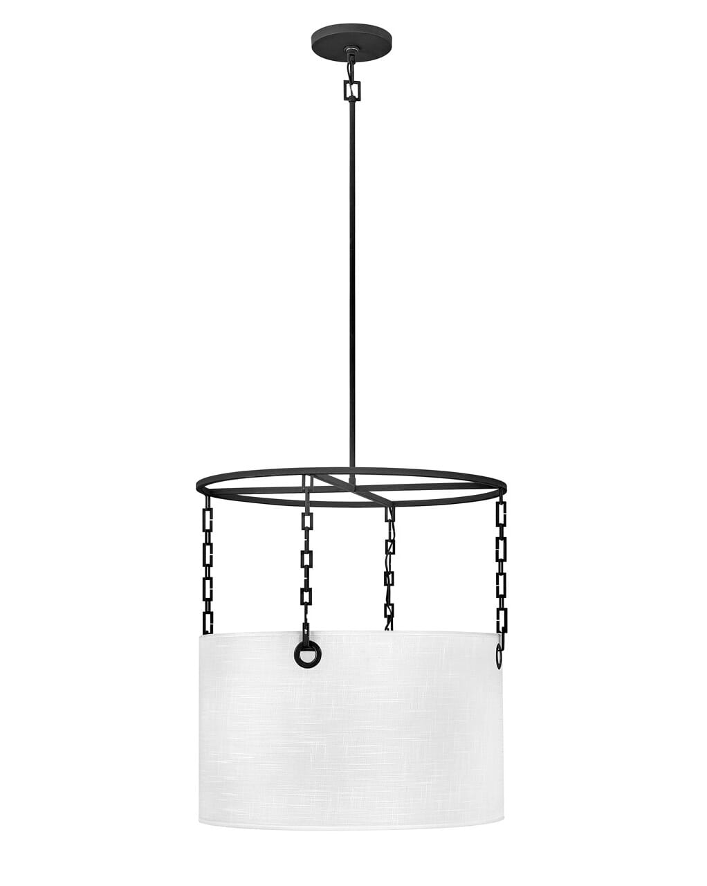 Hinkley Tribeca by Lisa McDennon 4-Light Chandelier in Black