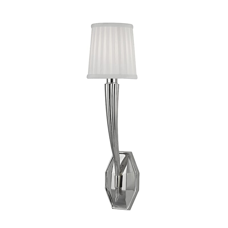 Hudson Valley Erie 21" Wall Sconce in Polished Nickel