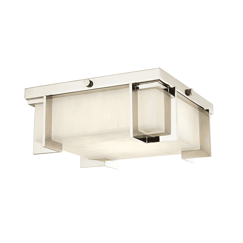 Hudson Valley Delmar 10" Ceiling Light in Polished Nickel