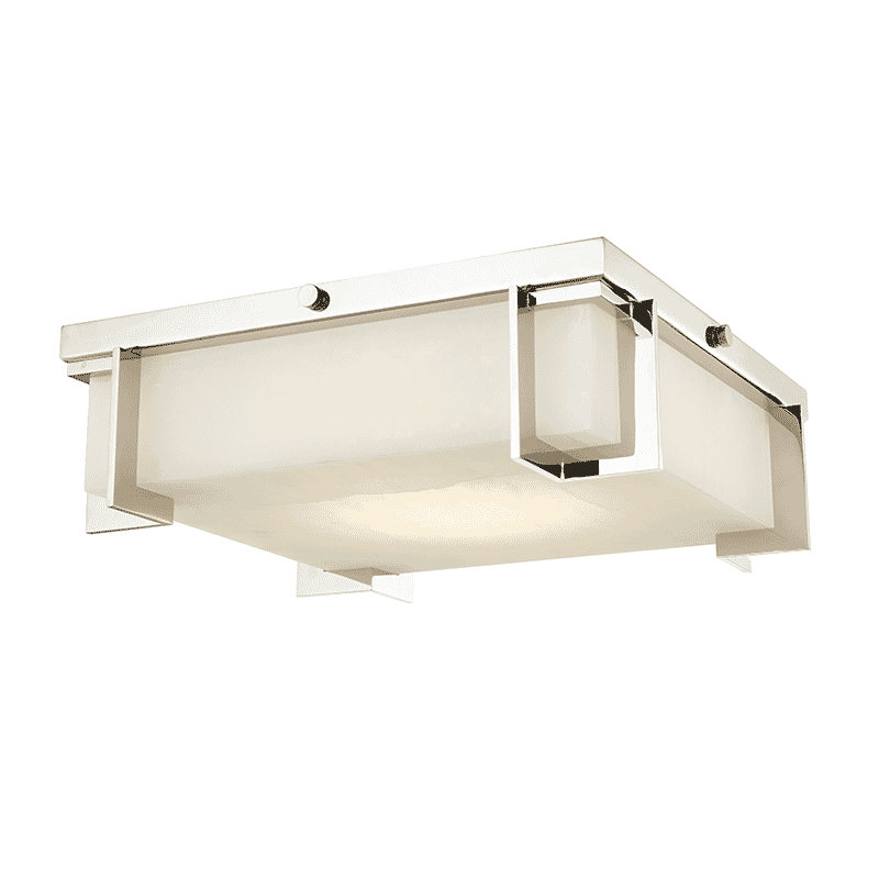Hudson Valley Delmar 13" Ceiling Light in Polished Nickel