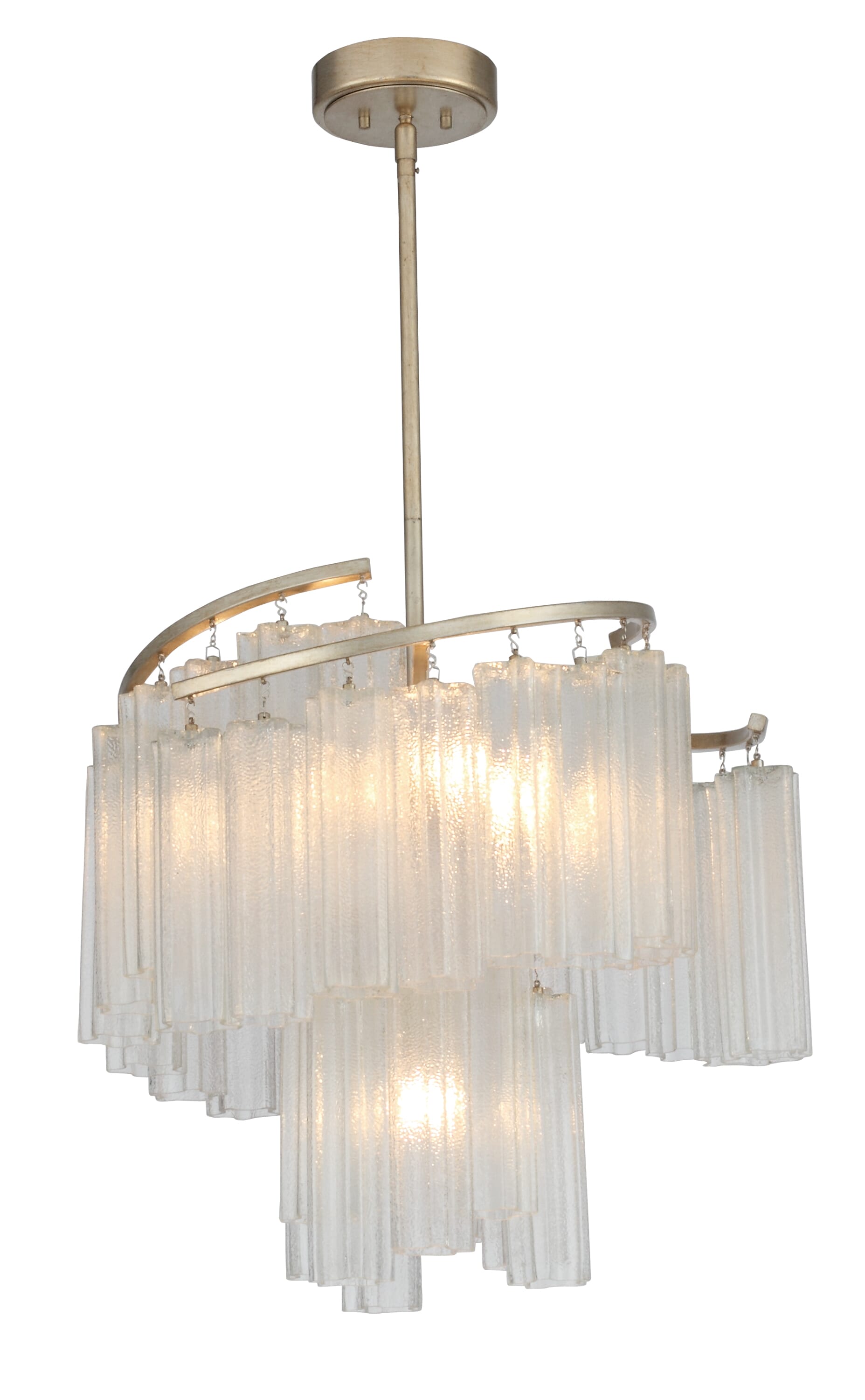 Maxim Lighting Victoria 22.75" 7-Light Pendant in Golden Silver