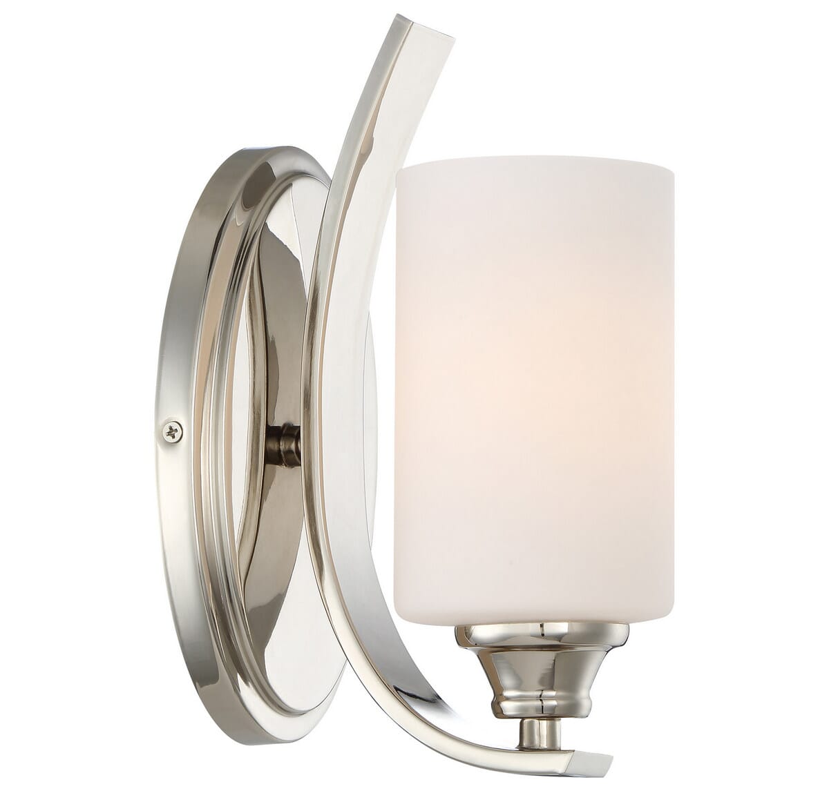 Minka Lavery Tilbury Wall Sconce in Polished Nickel