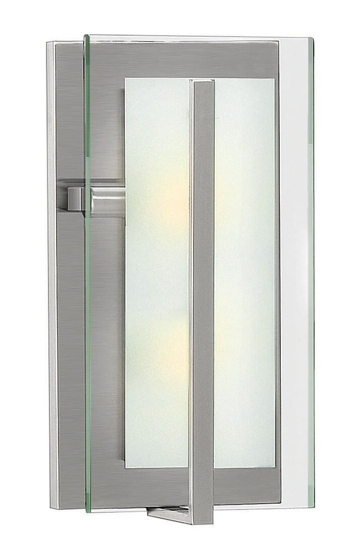 Hinkley Latitude 2-Light Sconce in Brushed Nickel