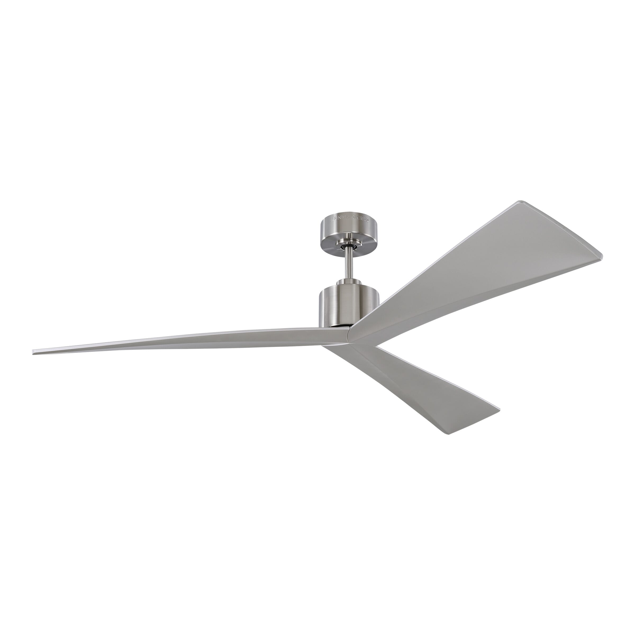 Monte Carlo Adler 60" Indoor Ceiling Fan in Brushed Steel