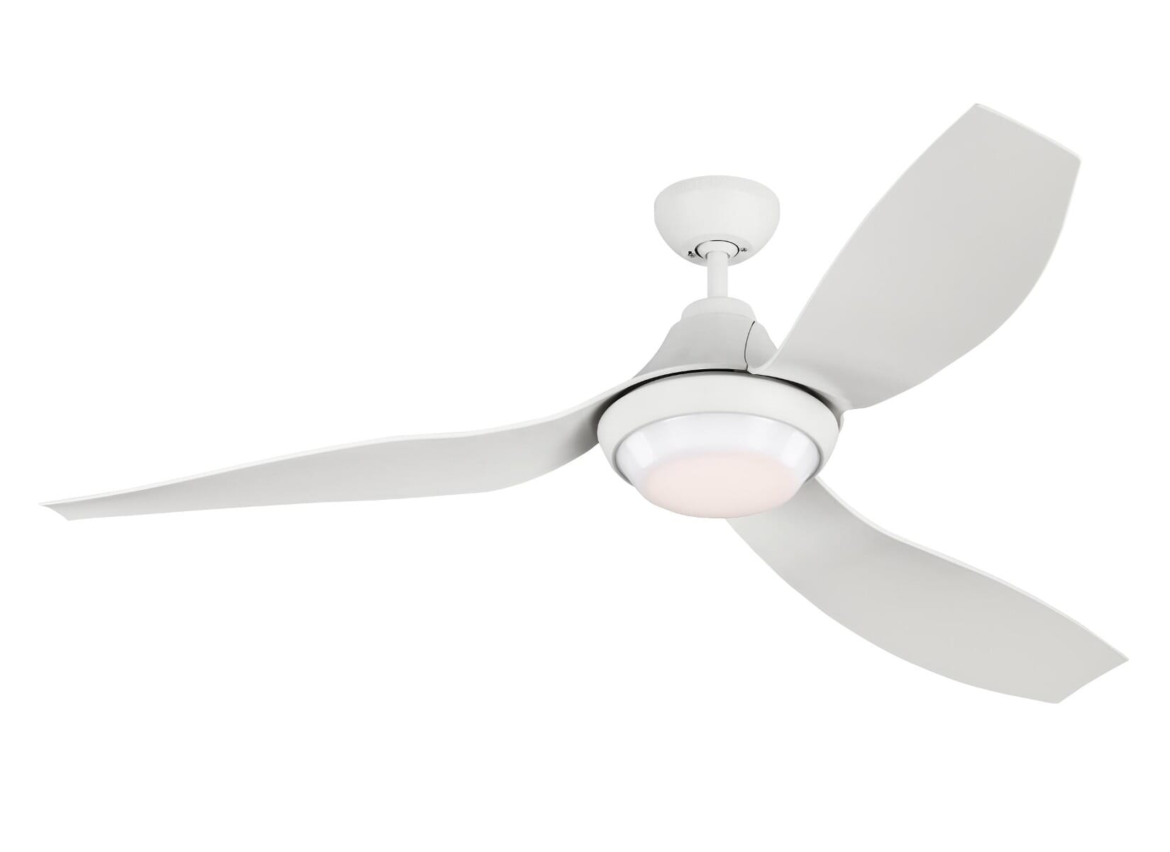 Monte Carlo Avvo 56" Indoor/Outdoor Ceiling Fan in Matte White