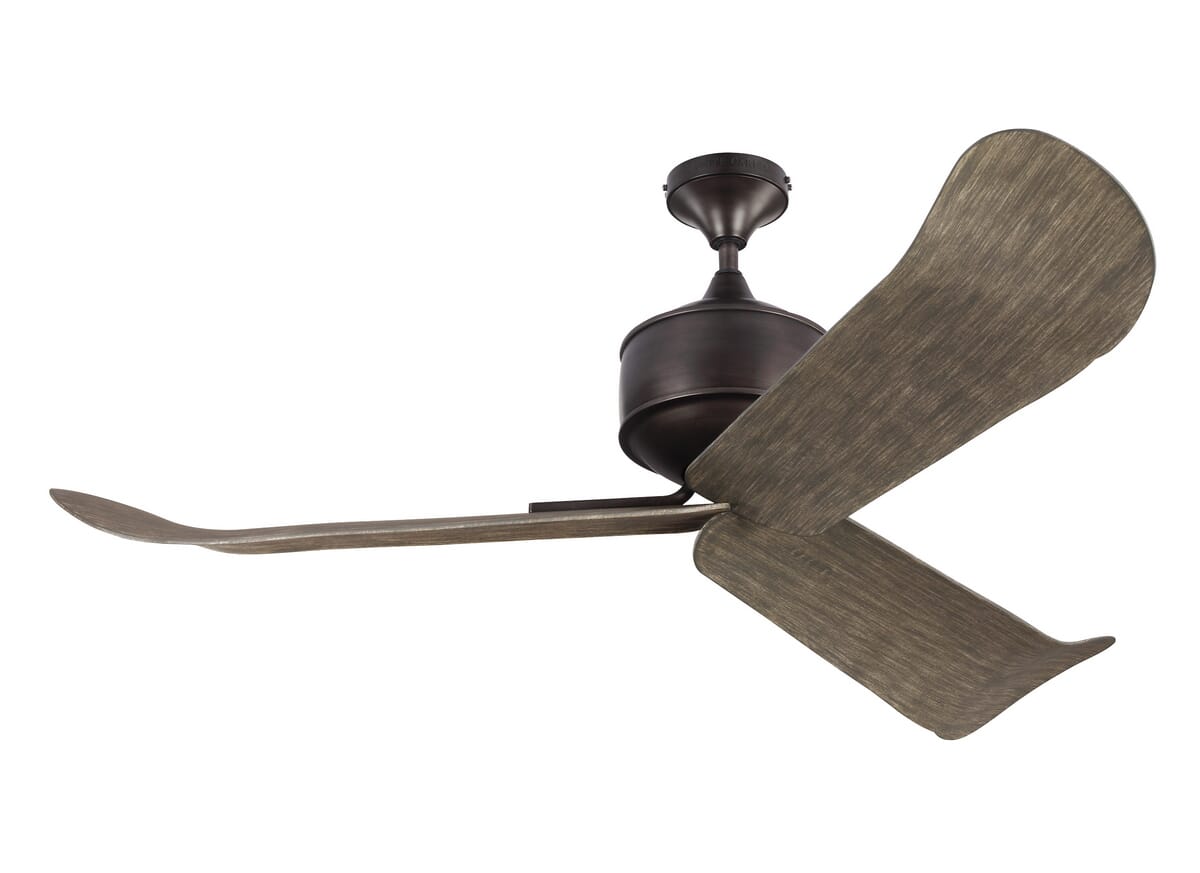 Monte Carlo Dylan 56" Indoor/Outdoor Ceiling Fan in Aged Pewter