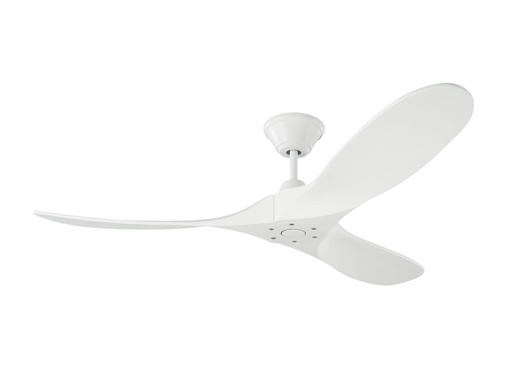 Monte Carlo Maverick II 52" Indoor/Outdoor Ceiling Fan in Matte White