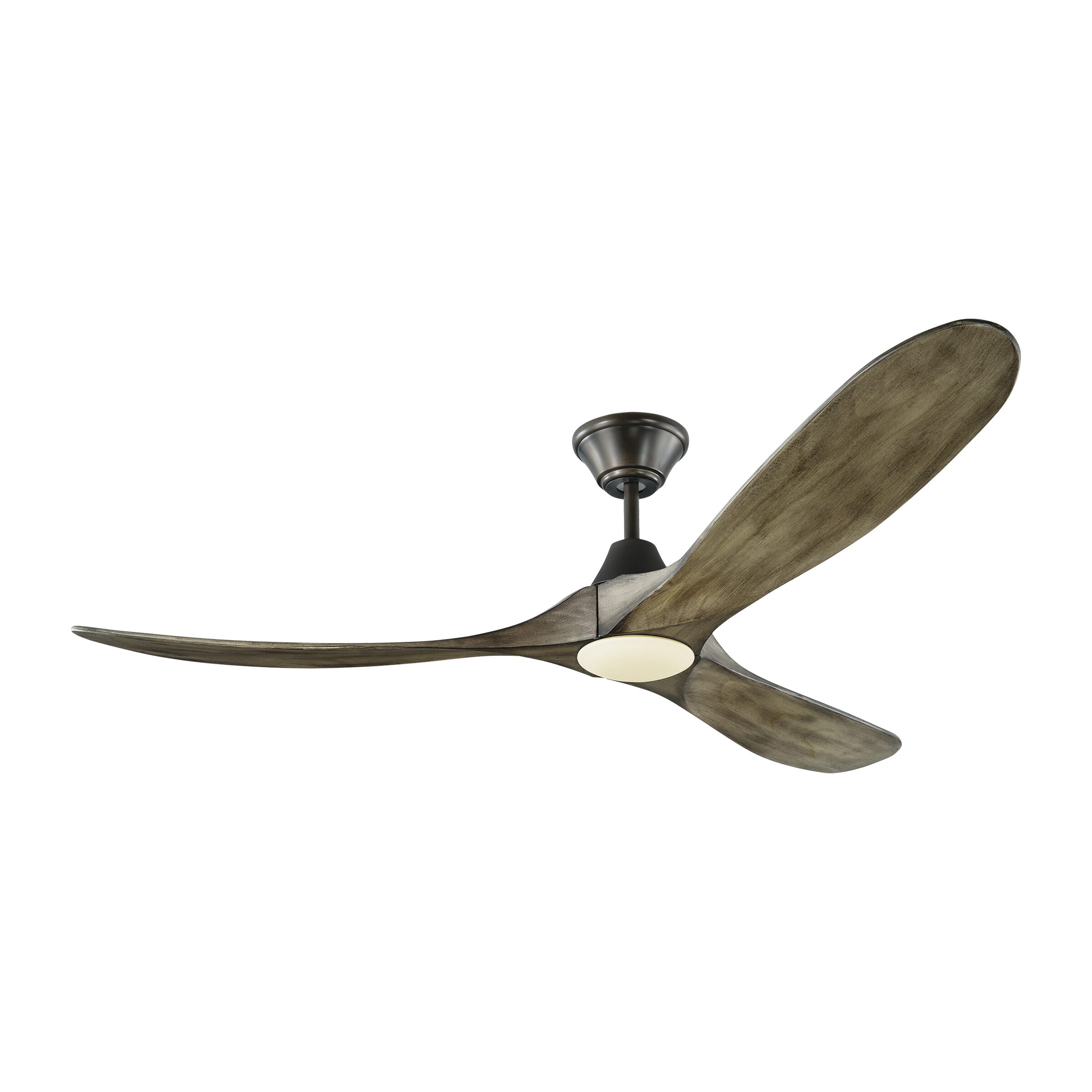 Monte Carlo Maverick LED 60" Indoor Ceiling Fan in Aged Pewter