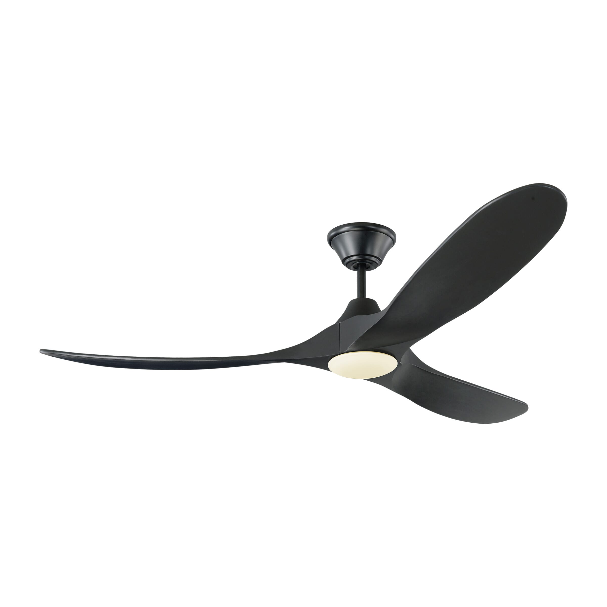 Monte Carlo Maverick LED 60" Indoor Ceiling Fan in Matte Black